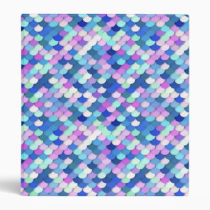 "Dragon Scales" - blue, orchid and lavender Binder