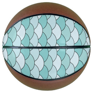 Dragon Scales, Fans, Waves, Seigaiha, Orange Basketball