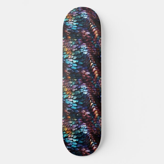 Dragon Scales Skateboard (Front)