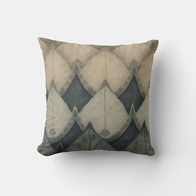 Dragon scales throw pillow (Front)