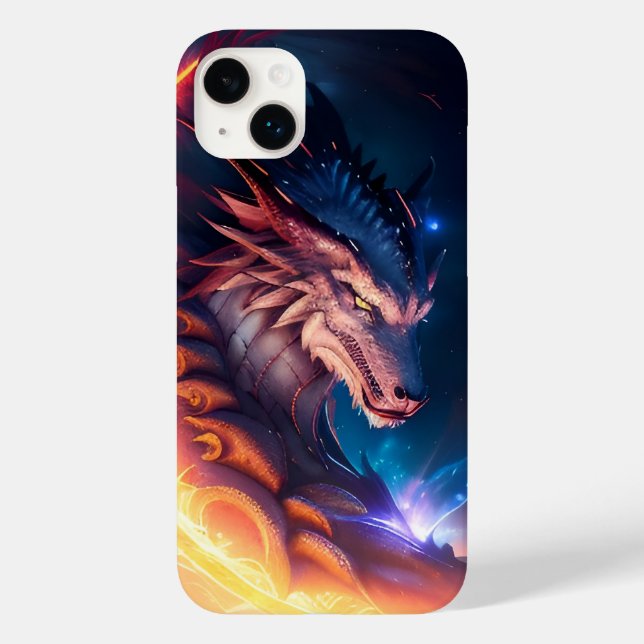 Dragon Scape Fire Night Case-Mate iPhone Case (Back)