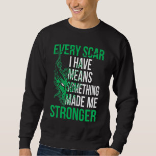 Dragon scar dark sweat sweatshirt