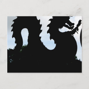 Dragon Scratch Postcard