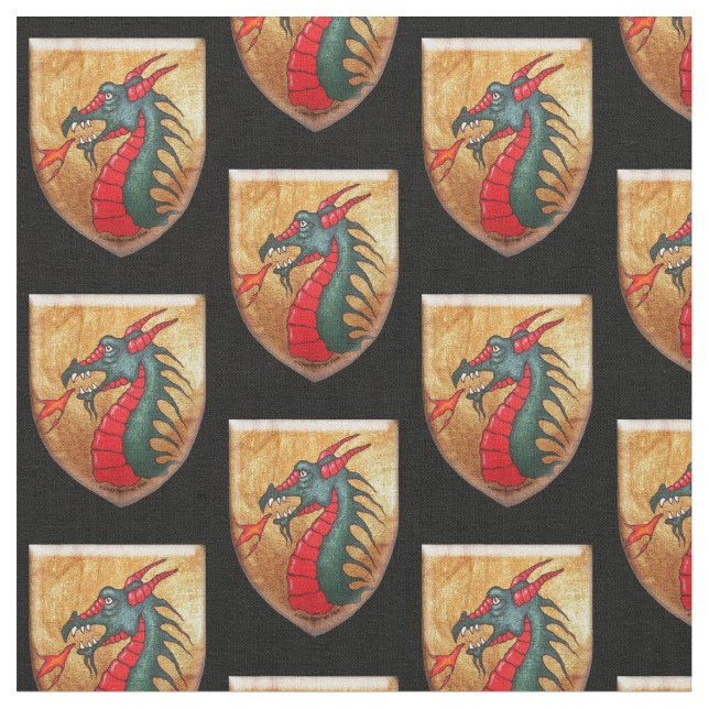 Dragon Shield Fabric (Close Up)
