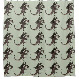 Dragon Shower Curtain