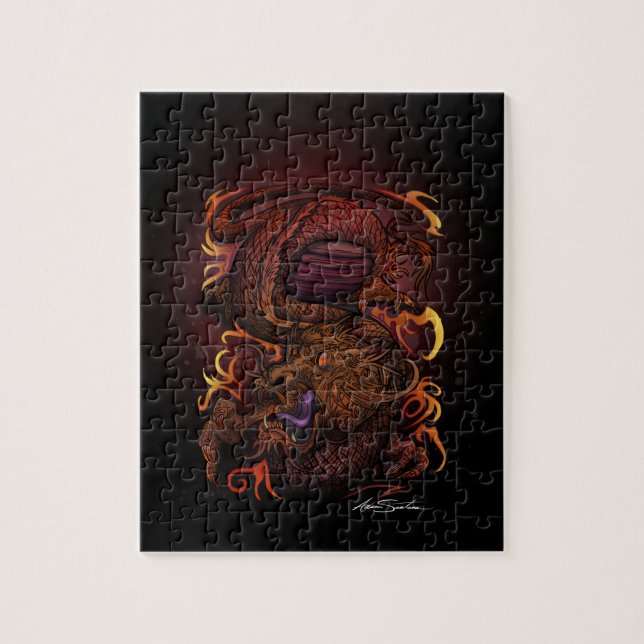 Dragon (Signature Design) Jigsaw Puzzle (Vertical)