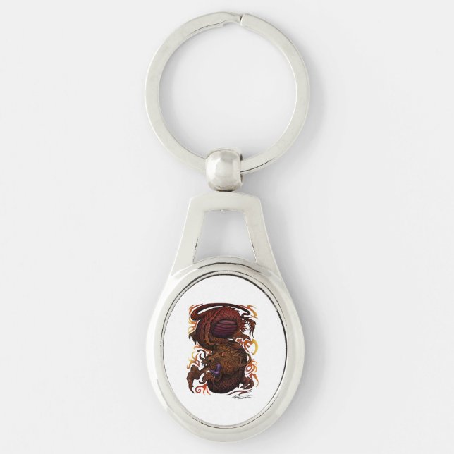 Dragon (Signature Design) Keychain (Front)
