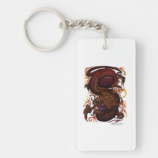 Dragon (Signature Design) Keychain (Front)