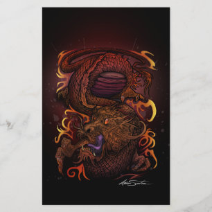 Dragon (Signature Design) Stationery