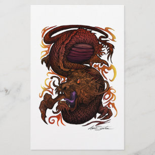 Dragon (Signature Design) Stationery