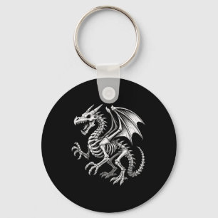 Dragon Skeleton Halloween Fantasy Boys Girls Kids Keychain