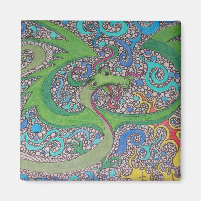 Dragon Skin Magnet (Front)