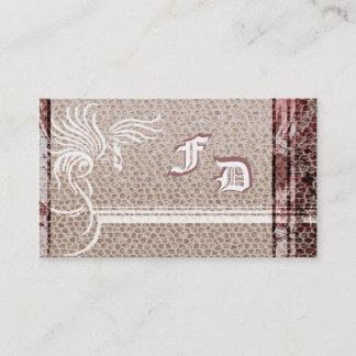 Dragon Skin Thunderbird Business Card