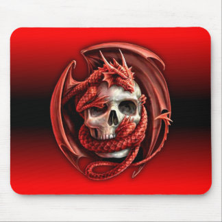 dragon skull mousemat mouse pad