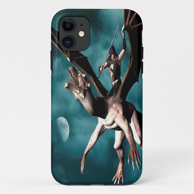 Dragon Sky Warrior Case-Mate iPhone Case (Back)