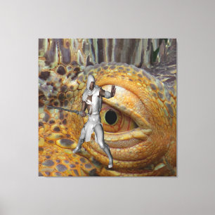 Dragon Slayer Canvas Print