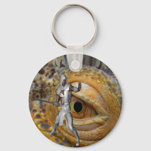 Dragon Slayer Keychain