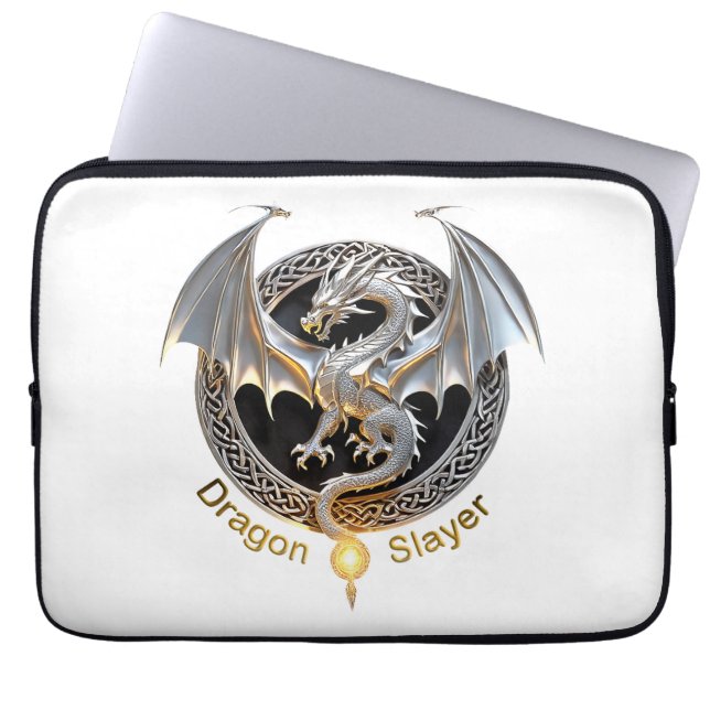 Dragon Slayer Laptop Sleeve (Front)
