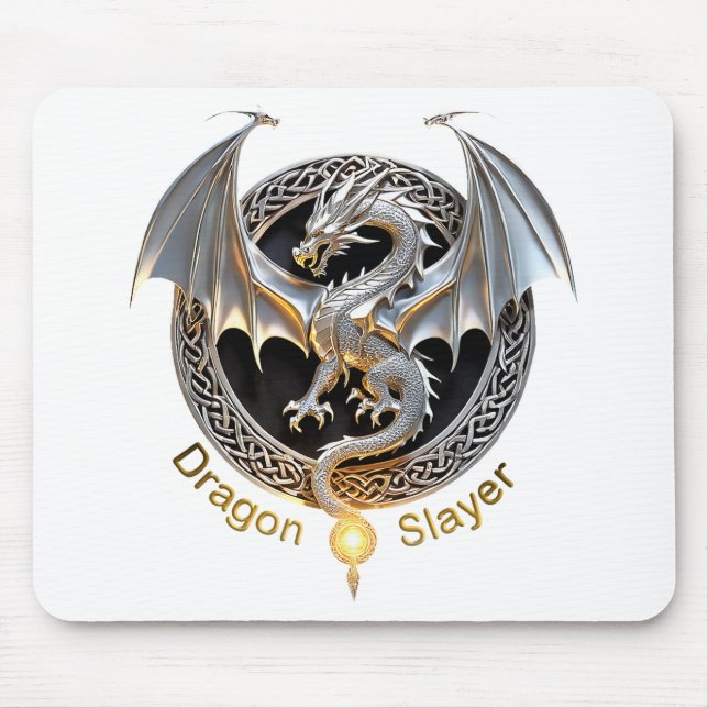 Dragon Slayer Mouse Pad (Front)