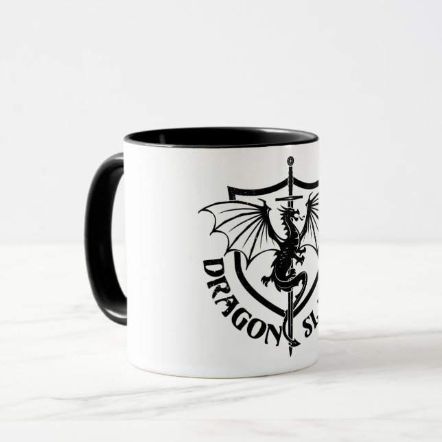 Dragon Slayer Mug (Front Left)