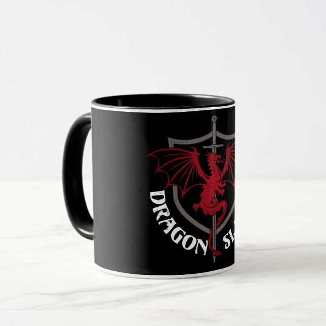 Dragon Slayer Mug (Front Left)