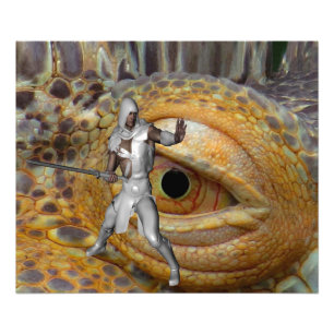 Dragon Slayer Photo Print