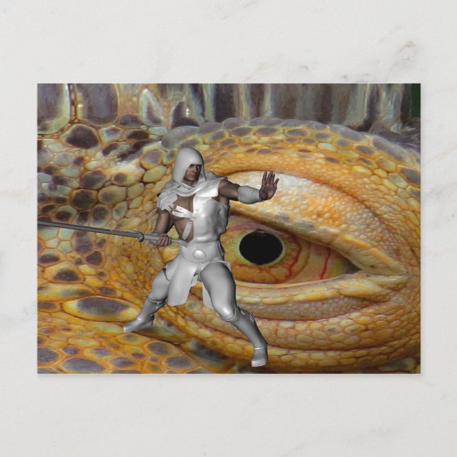 Dragon Slayer Postcard (Front)