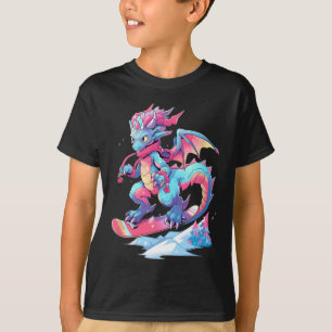 Dragon Snowboard Snowboarder Snowboarder Winter  T-Shirt