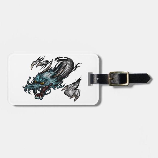 Dragon Soar Luggage Tag (Front Horizontal)