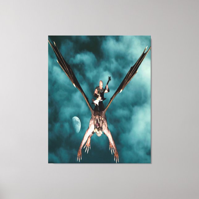 Dragon Song Canvas Print (Front)