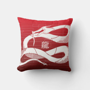 Dragon Soul: Patriot Throw Pillow