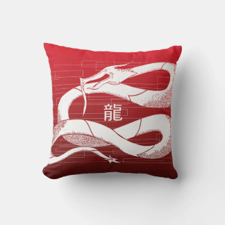 Dragon Soul: Patriot Throw Pillow