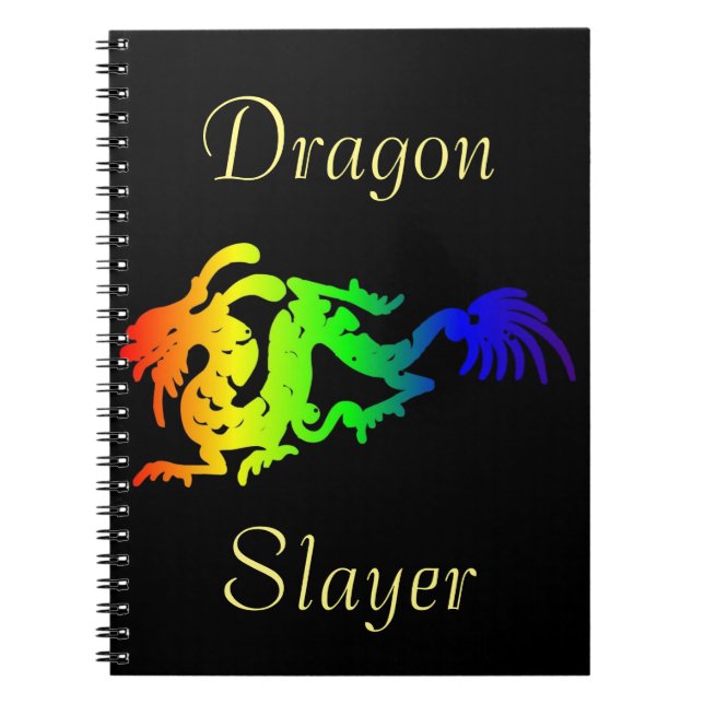 Dragon Spiral Notebook (Front)