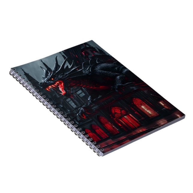 Dragon Spiral Photo Notebook (Right Side)