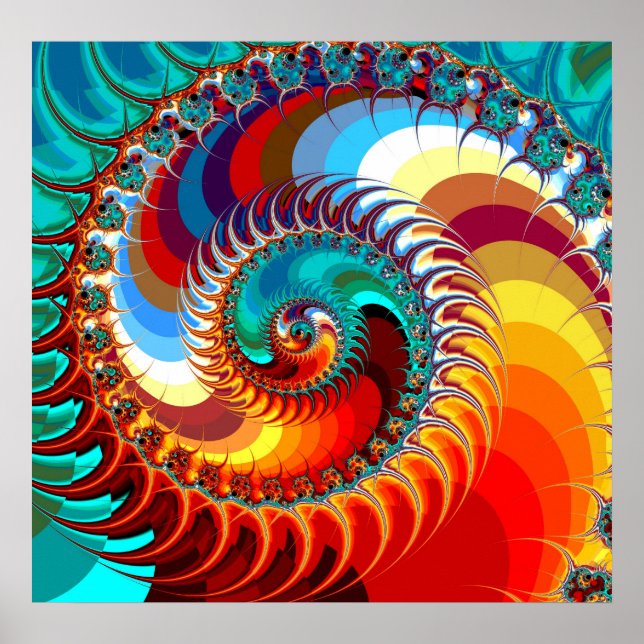 Dragon Spiral Poster (Front)