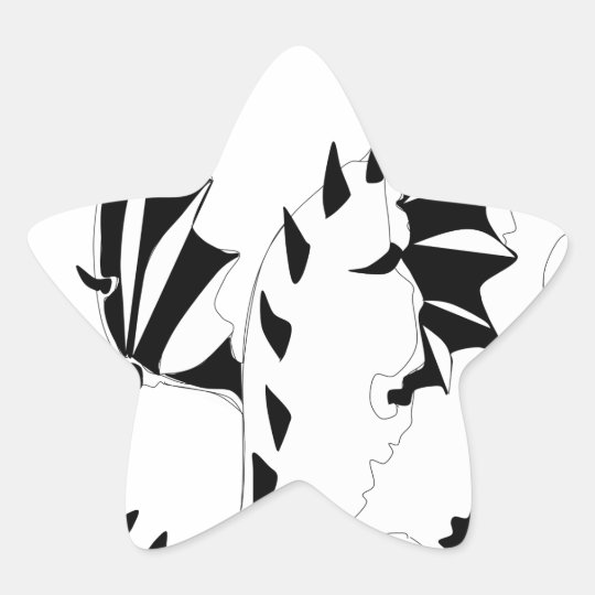 dragon star sticker