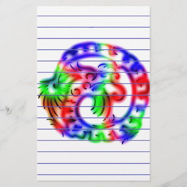 Dragon Stationery (Front)