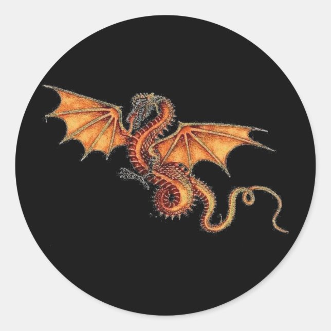 Dragon Sticker (Front)