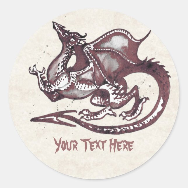 Dragon Sticker (Front)