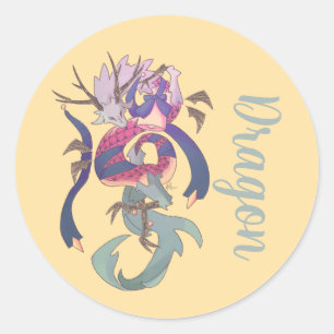 Dragon, sticker dragon