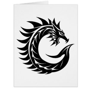 Dragon Styled Letter C, Dragon Alphabet, Monogram