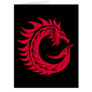Dragon Styled Letter C, Dragon Alphabet, Monogram