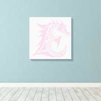 Dragon Styled Letter E, Dragon Alphabet, Monogram