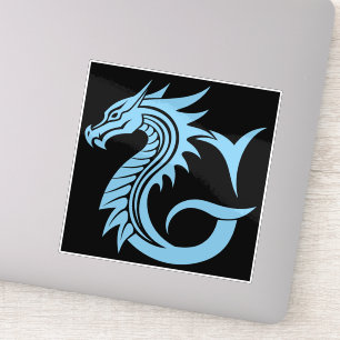 Dragon Styled Letter G, Dragon Alphabet, Monogram