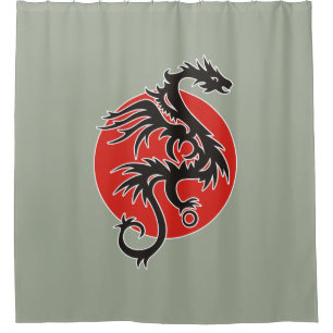Dragon Sun - black red white + your ideas