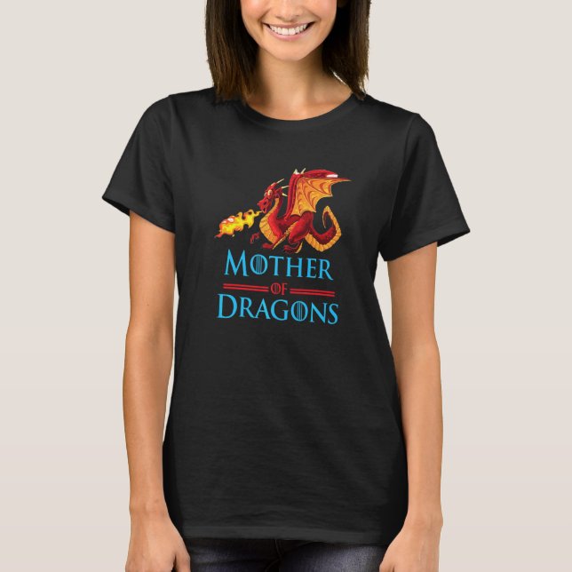 Dragon Swords Fire Mysterious T-Shirt (Front)