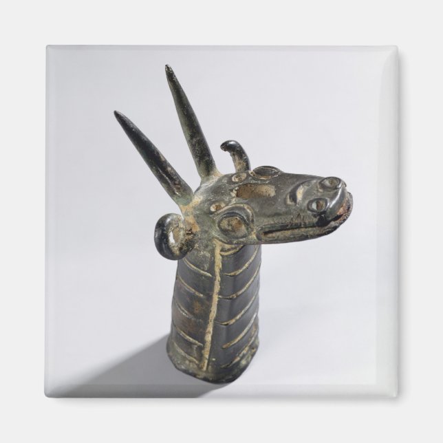 Dragon, symbol of the god Marduk, Late Assyrian Pe Magnet (Front)