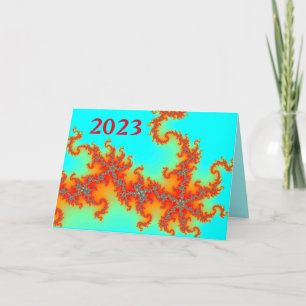 Dragon Tail Photo New Year Holiday Card