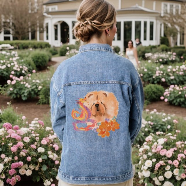 DRAGON-TALEZ CHOW art sur le dos (Créateur téléchargé)