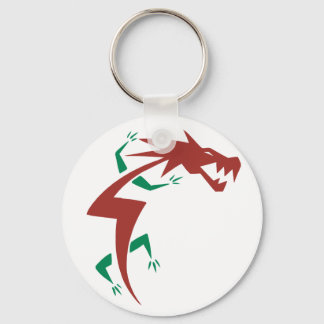 Dragon Tattoo Keychain